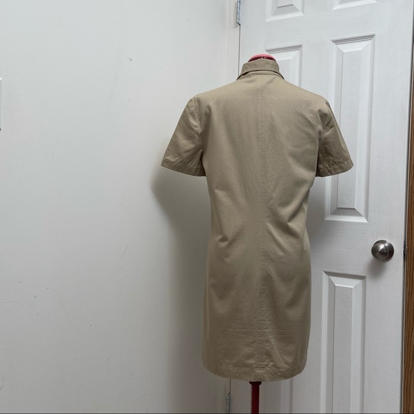 Company Ellen Tracy Women 100% cotton midi buttoned down dress. Size 6. Used. - Picture 9 of 9